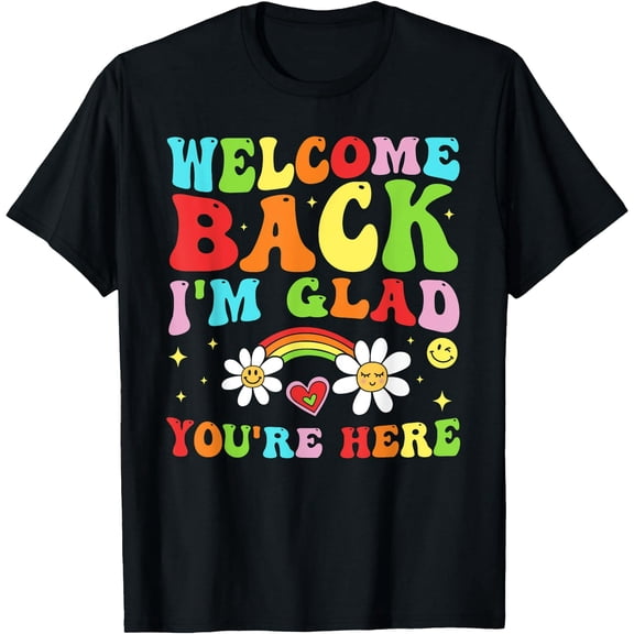 Welcome Back To School Shirt, Teacher Tshirts Gift For Women T-Shirt