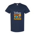 thumbnail image 1 of Welcome Back To School Start The Year With Excitement Quote Unisex T-Shirt, up to size 5XL, 1 of 2