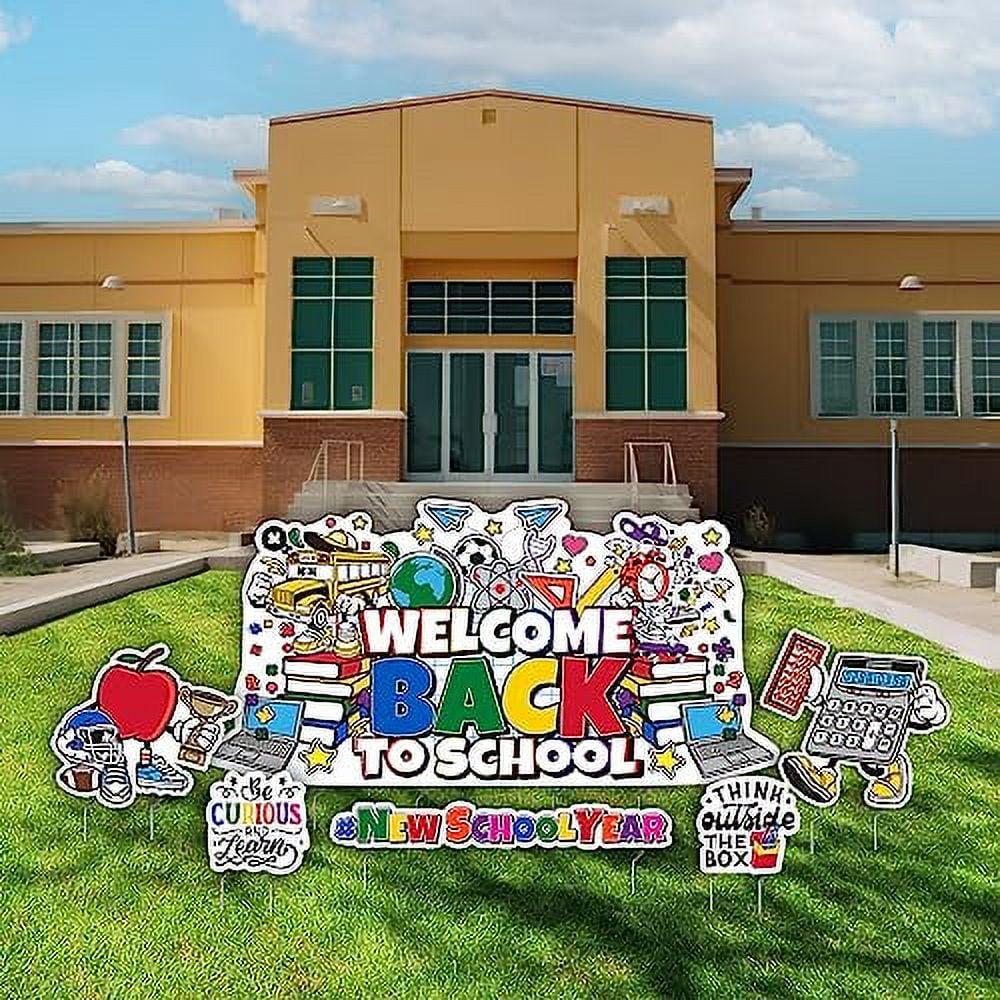 Back To School Yard Decorations, Large Back To School