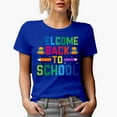 thumbnail image 1 of Welcome Back to School, Back-To-School, 1st Day of School, Royal Blue T-Shirt, XL, 1 of 5