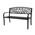 thumbnail image 1 of Welcome Backrest Bench for Outdoor Patio Garden Seat, 1 of 3