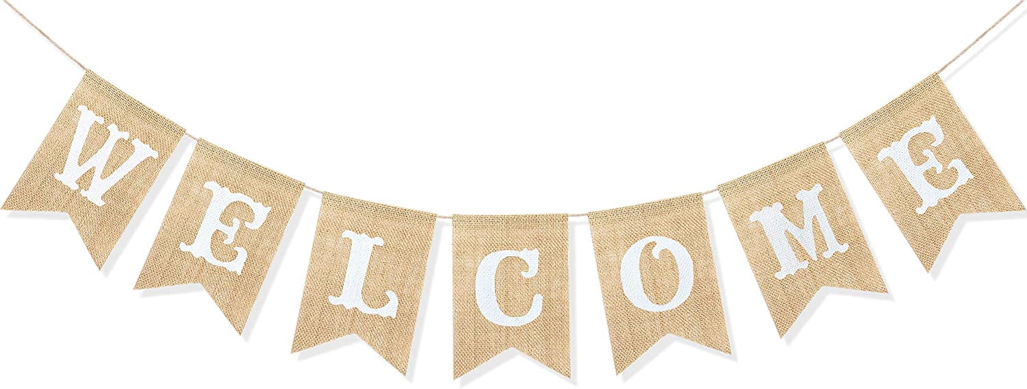Banner Sign Garland Wedding, Baby Shower, Classroom Party Decorations