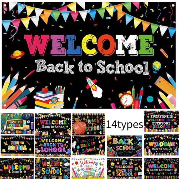 Welcome Bulletin Board Sets For Classrooms Decorations For Classroom Back To School Bulletin Board Set Theme Classroom Decor Welcome Back Bulletin Board Set Door Hanging Decor,D1