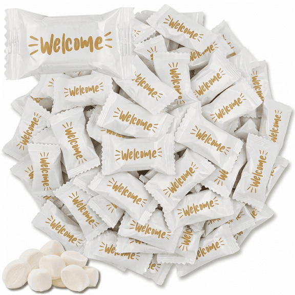 Tree Treasures Welcome Buttermints, Individually Wrapped Hotel & Guest Candy, 220 Count