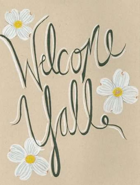Welcome Canvas Art - Anne Seay (18X24)