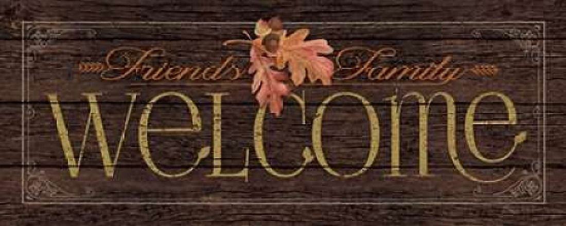 Welcome Canvas Art - Stephanie Marrott (24 x 48)