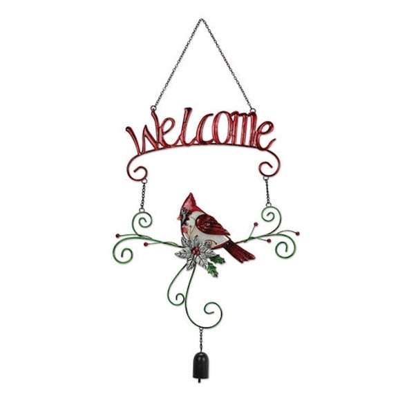 Sunset Vista Designs Cardinal Welcome Sign