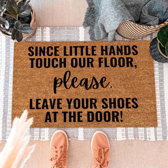 Welcome Carpet 40X60Cm B,1Pc Carpet,Funny Doormat Funny Welcome Mat Please Leave Doormat Gift Doormats for Gift for New Home