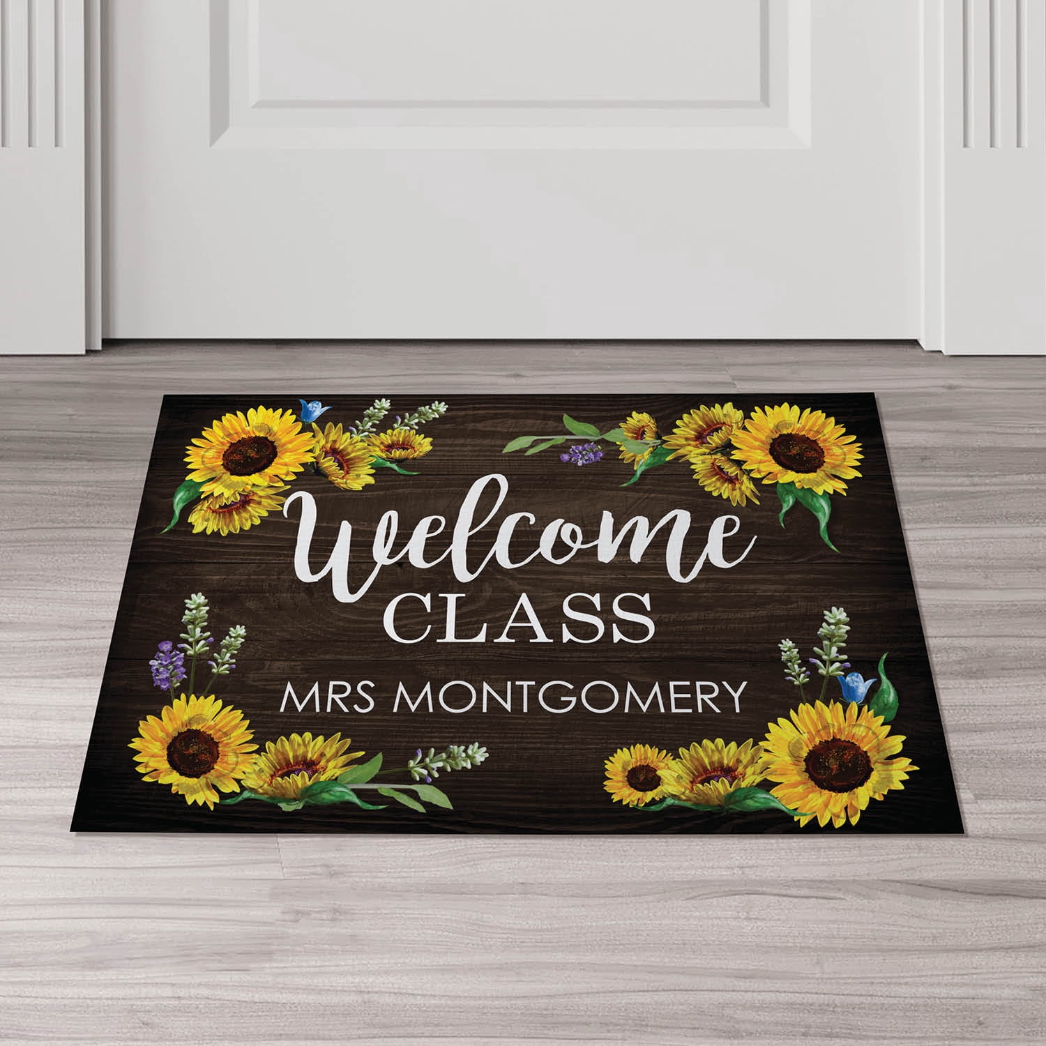Welcome Class Personalized Doormat