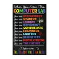 thumbnail image 1 of Welcome to Computer Lab Sign Poster5,  Computer Science, Science Classroom, When You Enter This Computer Lab, Computer Shortcuts Poster, Computer Lab Sign, Technology, 1 of 1