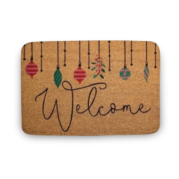 Welcome Cursive Script Door Mat, Housewarming Gift, Wedding Gift, Home Dcor,Welcome Doormat, Home Decor, Fun Welcome Mat,Indoor Doormat,Front Back Door Mat 17x30