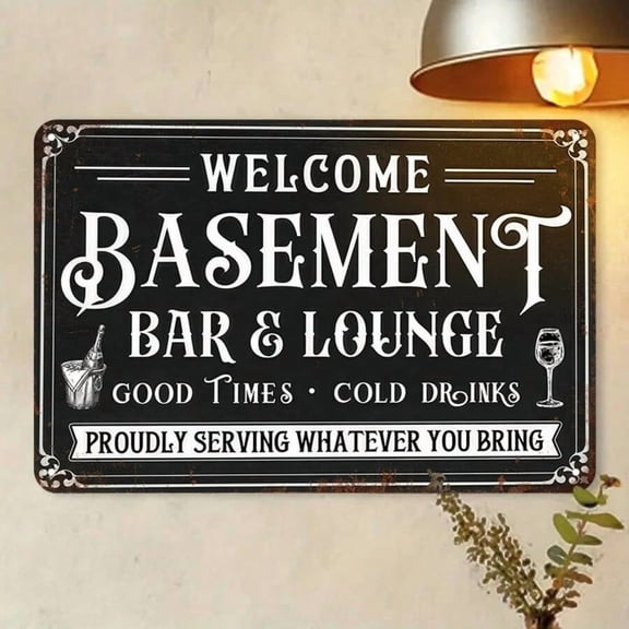 Welcome To Our Deck Tin Sign, Outdoor Deck Wall Art, Vintage Metal Sign, Relax And Unwind Decor, Rustic Patio Sign, Perfect For Deck Or Outdoor Area, 8x12 Inches / 20x30 Cm
