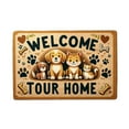thumbnail image 1 of Welcome Door Mat,19.7X31.5In, Indoor Outdoor Non-Slip Thickened Dirt Repellent Door Mat Kitchen Entrance Mat(A), 1 of 6