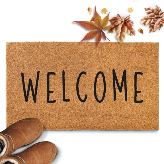 Welcome Doormat 30x17 Inch Welcome Mat Outdoor Coir Door Mat