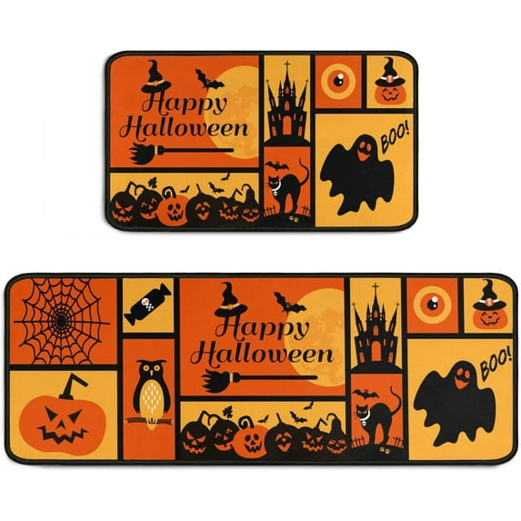 Welcome Door Mat Outdoor Indoor Cactus Flower Doormat, 30"x17", Burlap Durable Floor Mat Non Slip Rug Ultra Absorb Mud Easy Clean Front Doormat for Garage, Entryway, Patio, High Traffic Areas