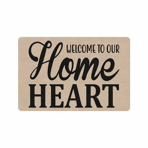 Welcome Door Mats Indoor, 24"x16" 30"x18"Non-Slip Absorbent Entrance Rugs, Washable Low-Profile Entryway Rugs Indoor, Resist Dirt Inside Floor Mats for Entrance