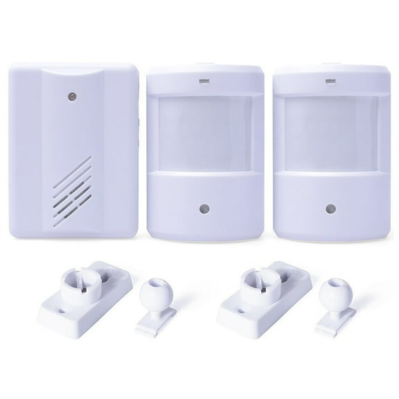 Welcome Doorbell Home Security Alarm Doorbell Alarm Visitor Guest Entry Doorbell Chime for Home Security 2 Probes and 1 Host