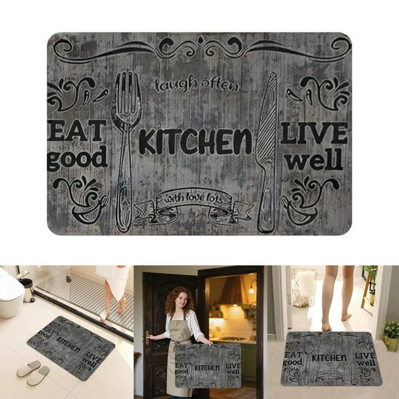 Welcome Doormat 16x24 Inches - Heavy Duty Outdoor Entrance Mat with Non- Rubber Back, Low Profile Design for Front Door, Porch & Entryway, All-Weather Durable