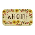 thumbnail image 1 of Welcome Doormat 2-Pack 18x30 Inch Absorbent Non-Slip Entryway Kitchen Living Room Carpet Washable Home Decor Floor Mat for Indoor Use, 1 of 3