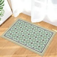 thumbnail image 1 of Welcome Doormat Bohemia Style Geometric Striped Light Green Indoor Outdoor Entrance Door Mat Bath Rug Decorative Front Door Mats Kitchen Door Mats Porch Mats Home Decor 24 x36 Inch, 1 of 5