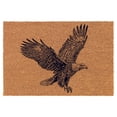 thumbnail image 1 of Welcome Doormat Coco Coir Door Mat Gift Bald Eagle (30" x 18"), 1 of 2