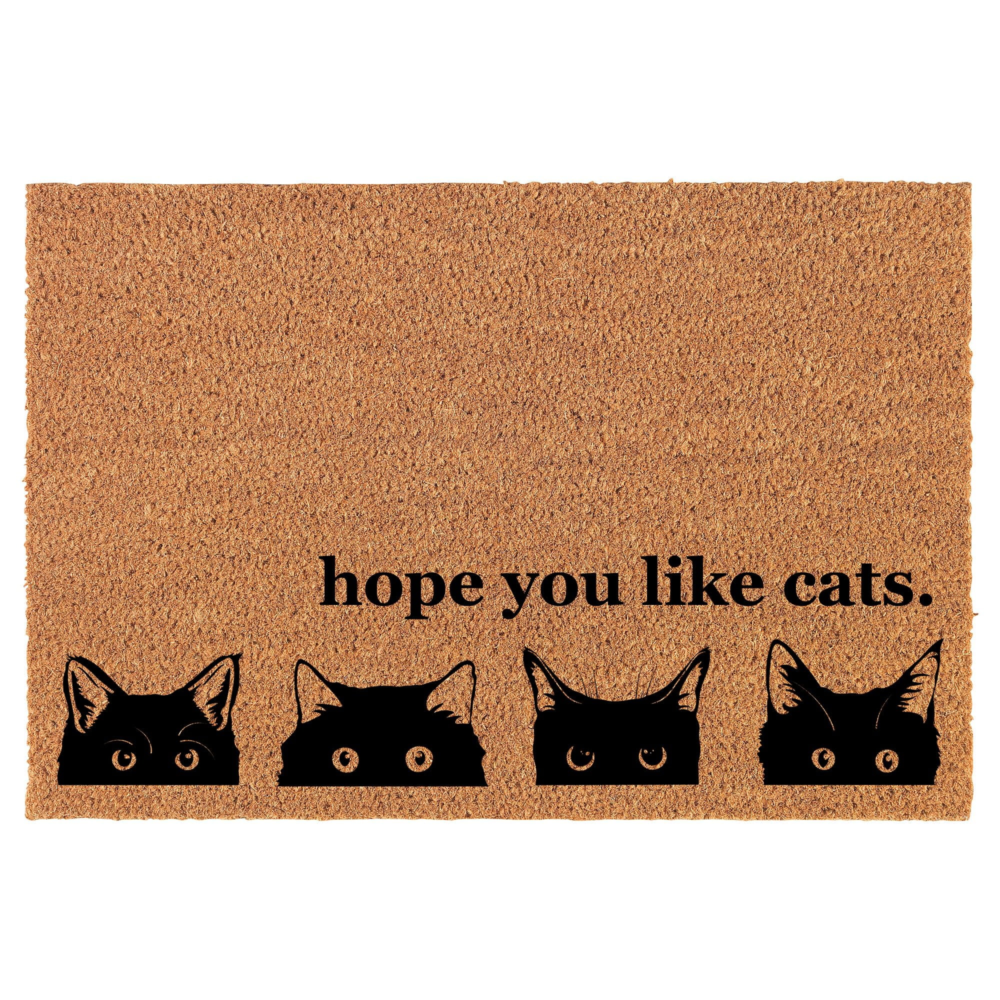 Cat Coir Doormat