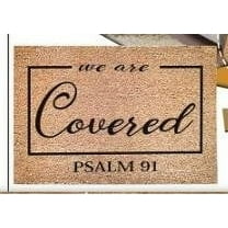 Welcome Doormat - Non Slip Dirt Trapping Home Coco Coir Door Mat - Low Profile Front Doormat - Indoor Outdoor Durable Easy Clean High Traffic Area Patio Entrance Door Mat - 40 x60 inches