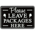 thumbnail image 1 of Welcome Doormat Please Leave Packages Here Non-Slip Absorbent Resist Dirt Doormat Entrance Rug Inside Floor Mats for Home Bedroom Kitchen Front Porch 24 x16 Inch, 1 of 5