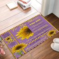 thumbnail image 1 of Welcome Doormat Spring Flower Happy Mother's Day Indoor Outdoor Entrance Door Mat Bath Rug Decorative Front Door Mats Kitchen Door Mats Porch Mats Home Decor 24 x16 Inch, 1 of 5