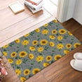 thumbnail image 1 of Welcome Doormat Sunflower Indoor Outdoor Entrance Door Mat Bath Rug Decorative Front Door Mats Kitchen Door Mats Porch Mats Home Decor 30 x18 Inch, 1 of 5