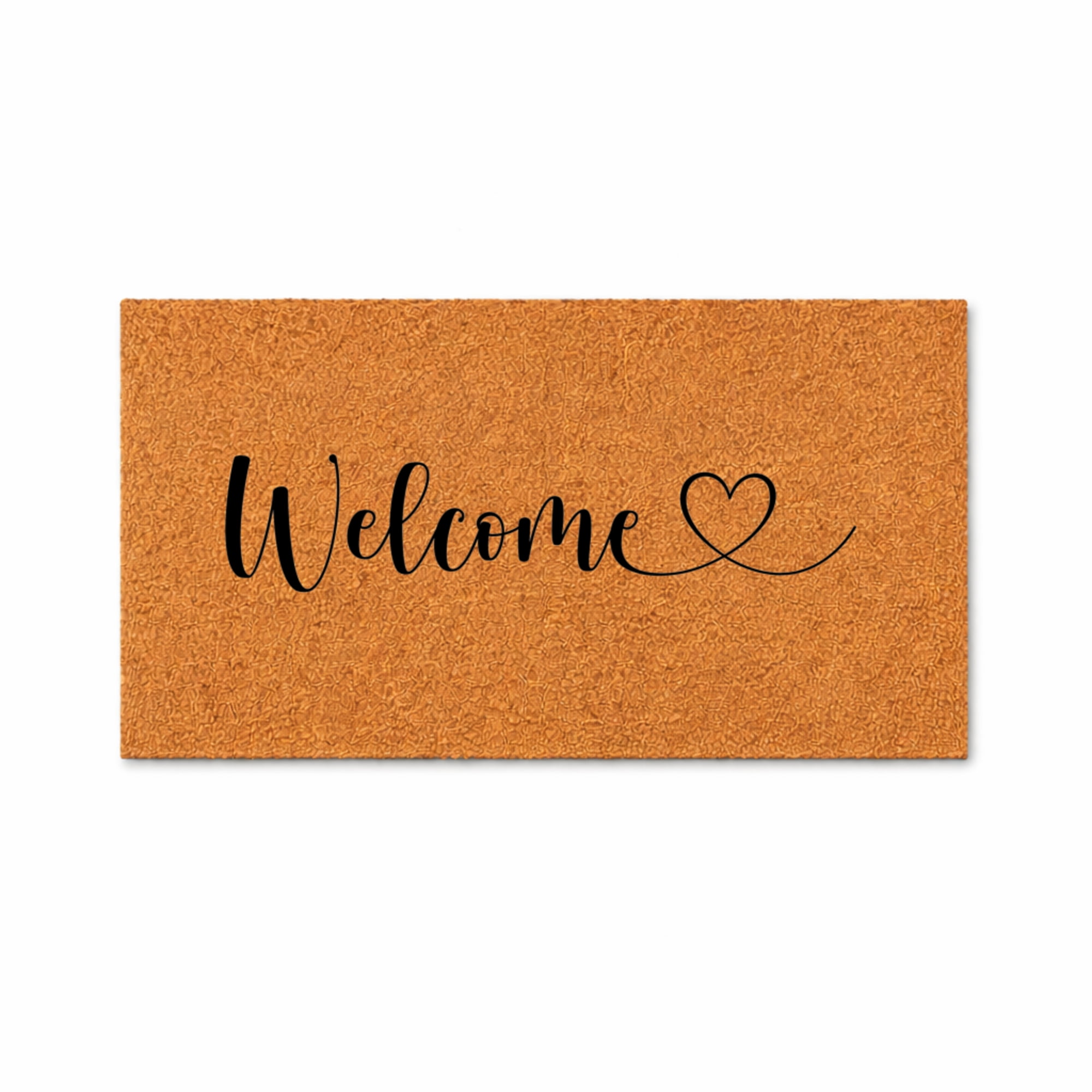 Welcome Doormat, Coir Entry Mat, Non Slip Outdoor Rug (36x72 inches) 3213