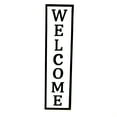 thumbnail image 1 of Welcome Embossed Vertical Metal Sign, 1 of 4