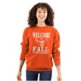 thumbnail image 1 of Welcome Fall Autumn Jesus Vibes Women Plus Size Sweatshirt Brisco Brands 2X, 1 of 6