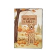 thumbnail image 1 of Welcome Fall Chesapeake Bay Retriever Cozy Autumn Field Pumpkins Leaves Travel Passport Wallet Chessie Dog Lover PU Leather Passport Holder Cover - 12013, 1 of 5