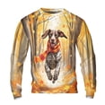 thumbnail image 1 of Welcome Fall German Shorthaired Pointer Strolling Through the Autumn Maple Forest All Over Print 3D Sweatshirt Unisex Merch GSP Lover Dog Gift - 12012, 1 of 6