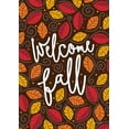 thumbnail image 1 of Welcome Fall Leaves Fall Flag 28x40 Inch Double Sided for Outdoor House Yard Decoration, 1 of 5