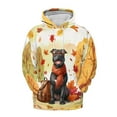 thumbnail image 1 of Welcome Fall Pitbull Enjoys School Time Autumn Fall Leaves All Over Print 3D Hoodie Unisex Merch Hoodies Terrier Dog Lover - 02013, 1 of 6