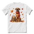 thumbnail image 1 of Welcome Fall Rhodesian Ridgeback Enjoys School Time Autumn Fall Leaves Shirt T-shirt Unisex Merch Ridgebacks Dog Lover Gifts - 02013, 1 of 6