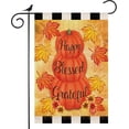 thumbnail image 1 of Welcome Fall Thanksgiving Pumpkin Garden Flag Double Sided Outside Yard Lawn Decor, 1 of 5