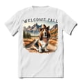 thumbnail image 1 of Welcome Fall Western Cowboy Basset Hound Enjoys Majestic Autumn Shirt T-shirt Unisex Merch Bassets Dog Breed Lovers Gifts Idea - 01007, 1 of 6