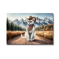 thumbnail image 1 of Welcome Fall Western Cowboy Devon Rex Enjoys Majestic Autumn Horizontal Matte Canvas Poster Cat Lover Kitten Owner Gifts Wall Art Home Decor - 01007, 1 of 5