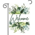 thumbnail image 1 of Welcome Flower Garden Flag 12x18 Inch Double Sided,Small Garden Yard Flag for Outside,Spring Garden Flag for Outdoor Decoration, 1 of 6