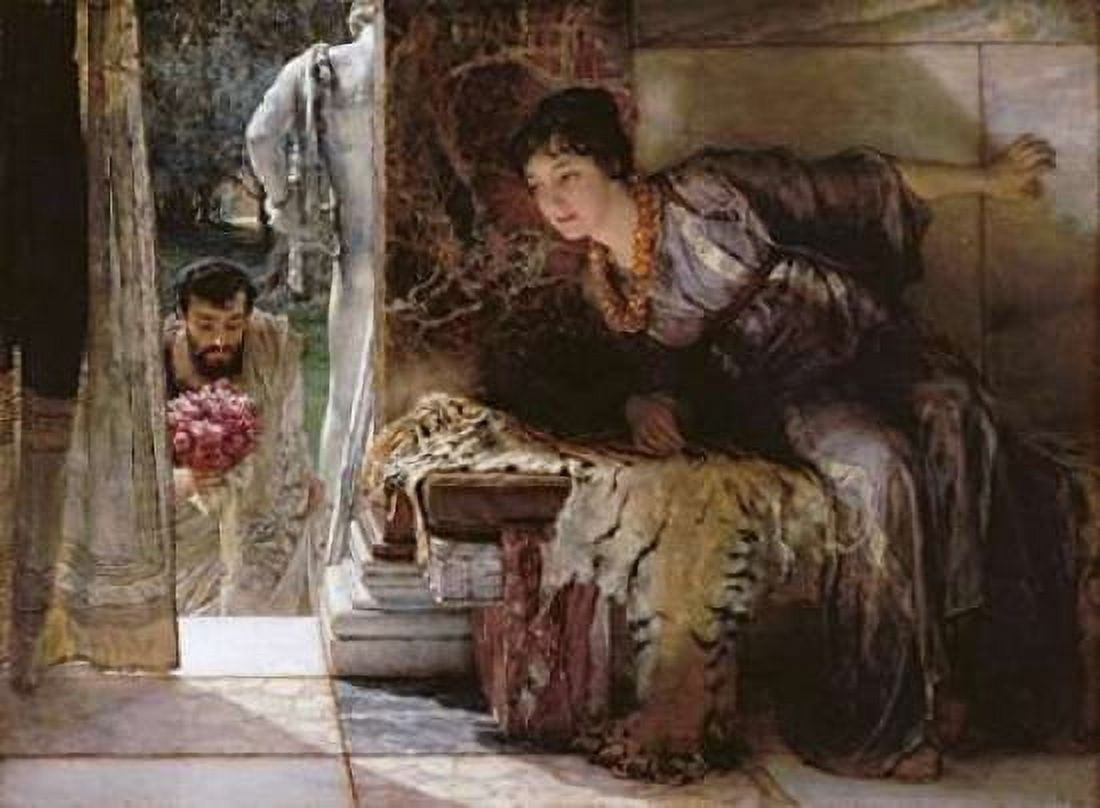 Welcome Footsteps - Well-Known Footsteps Canvas Art - Sir Lawrence Alma-Tadema (18 x 24)