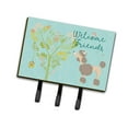 thumbnail image 1 of Welcome Friends Chocolate Poodle Leash or Key Holder - 6 x 2 x 9 in., 1 of 1