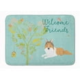 thumbnail image 1 of Welcome Friends Collie Machine Washable Memory Foam Mat, 1 of 1