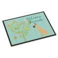 thumbnail image 1 of Welcome Friends Fawn Great Dane Cropped Ears Door Mat, 1 of 4