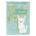 thumbnail image 1 of Welcome Friends Westie Flag Canvas House Size, 1 of 4