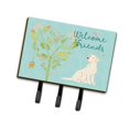 thumbnail image 1 of Welcome Friends Yellow Labrador Retriever Leash or Key Holder - 6 x 2 x 9 in., 1 of 1