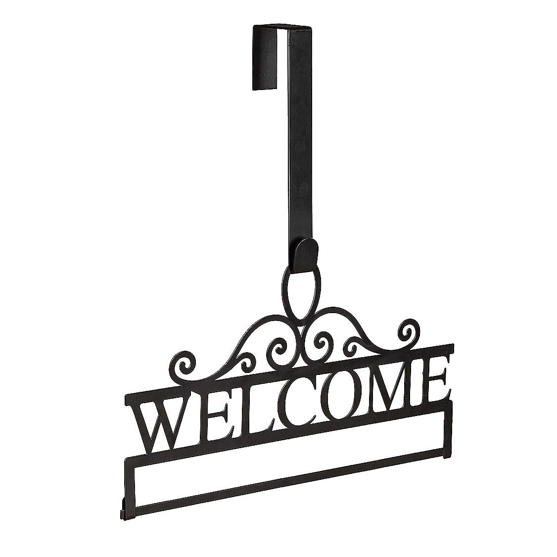 Evergreen Garden Flag Door Hanger