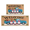 thumbnail image 1 of Welcome Gnome Car Kitchen Mat [2 PCS] Merry Chrismas Washing Kitchen Rug, Waterproof Non-Slip Kitchen Mats and Rugs Light Crystal Velvet Rug for Kitchen, Floor Home, Office, Sink, Laundry, 1 of 7